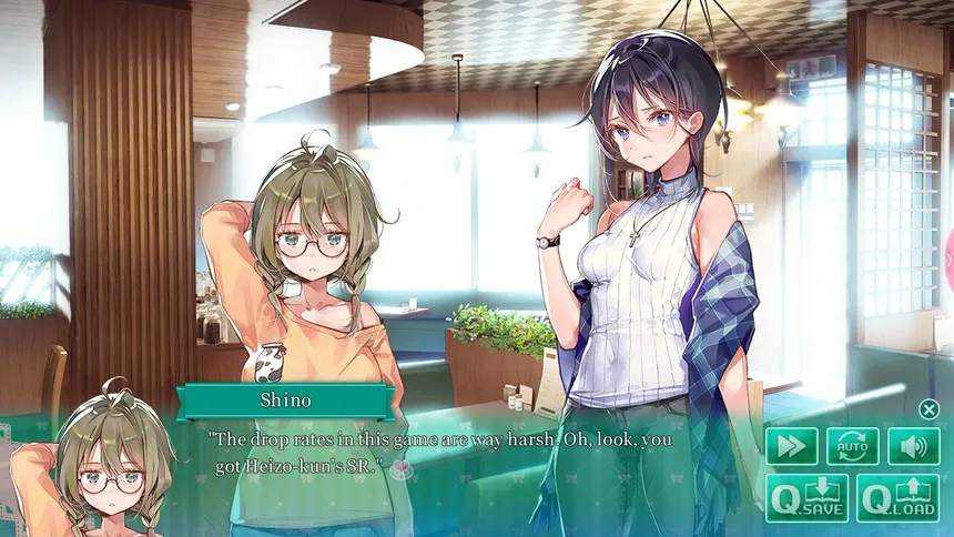 Скриншот 2 к игре OshiRabu: Waifus Over Husbandos