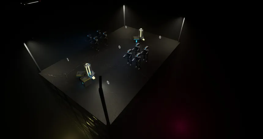 Скриншот 1 к игре Corporated Robots Wars