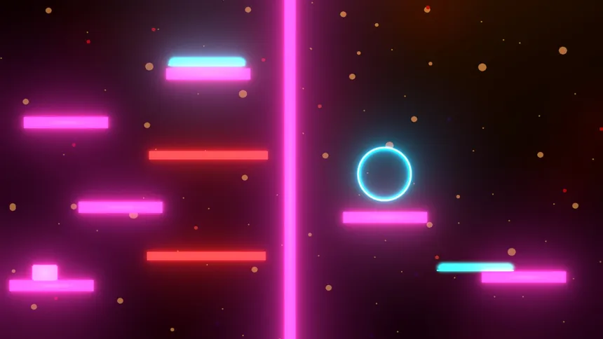 Скриншот 1 к игре GlowyJump