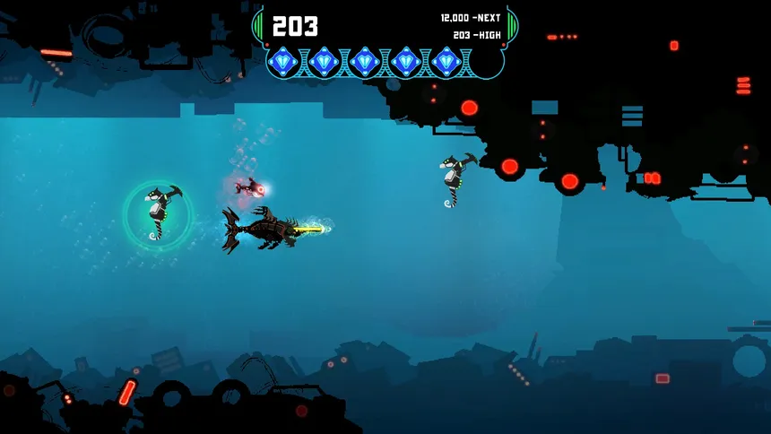 Скриншот 2 к игре Roboshark Rampage