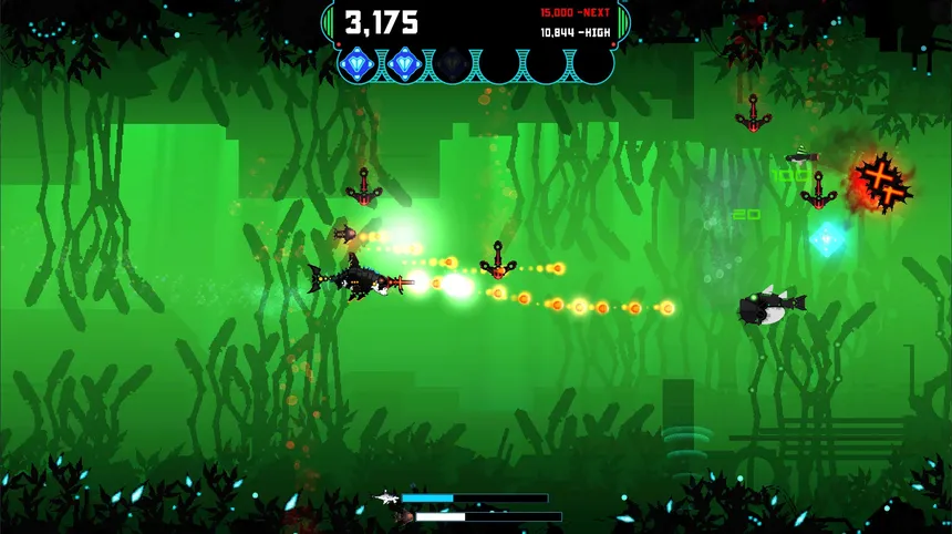 Скриншот 4 к игре Roboshark Rampage