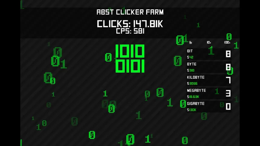 Скриншот 1 к игре Abst Clicker Farm