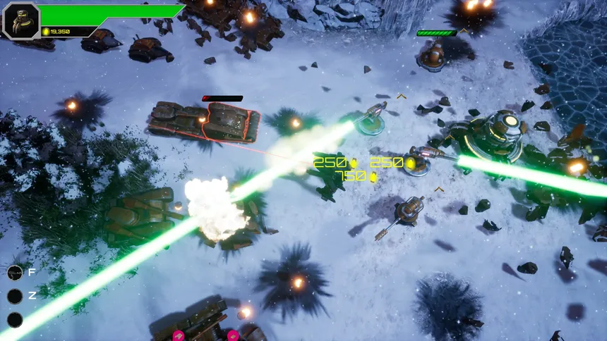 Скриншот 4 к игре Armoured Onslaught