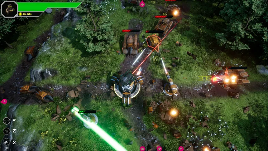Скриншот 8 к игре Armoured Onslaught