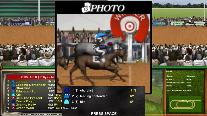 Скриншот 1 к игре Starters Orders Classic Horse Racing