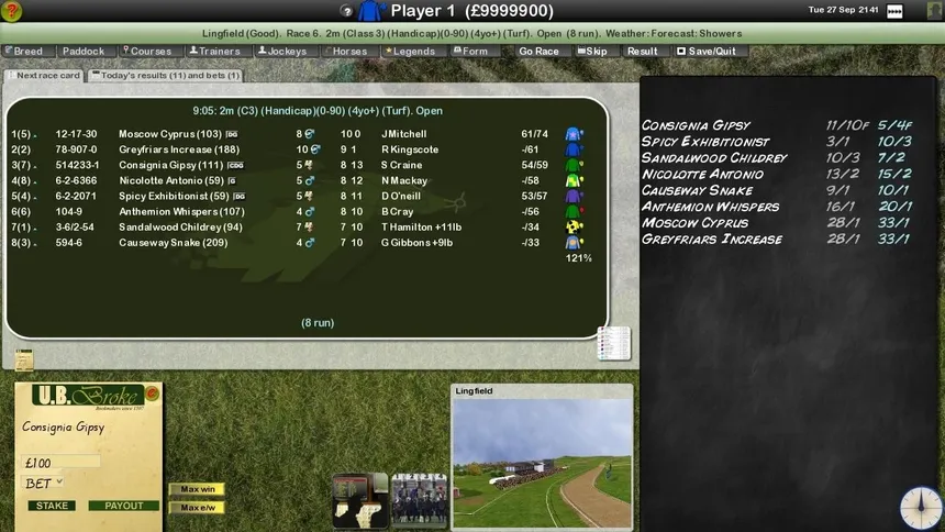 Скриншот 7 к игре Starters Orders Classic Horse Racing
