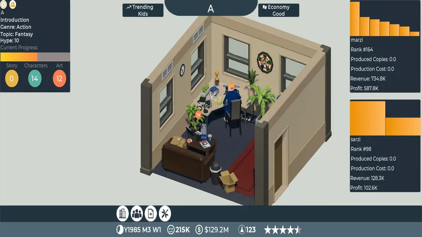 Скриншот 2 к игре Comic Book Tycoon
