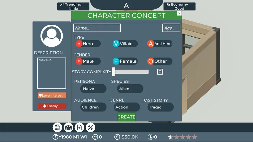 Скриншот 5 к игре Comic Book Tycoon