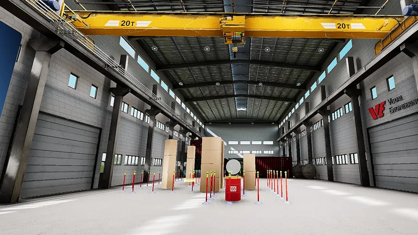 Скриншот 1 к игре VE GSIM Crane Simulator