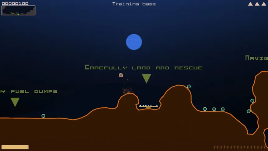 Скриншот 5 к игре Terra Lander II - Rockslide Rescue
