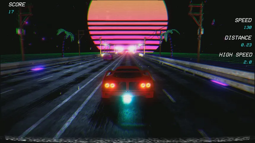 Скриншот 1 к игре Retrowave