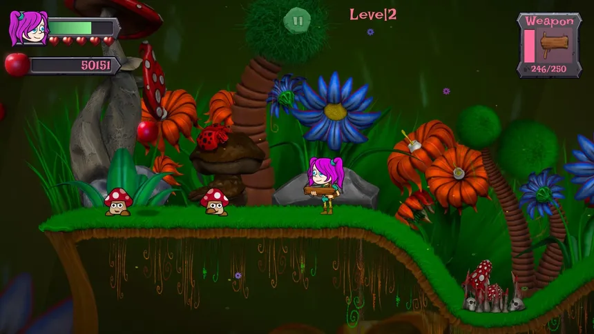 Скриншот 1 к игре Xyla and the 'Shrooms of Doom