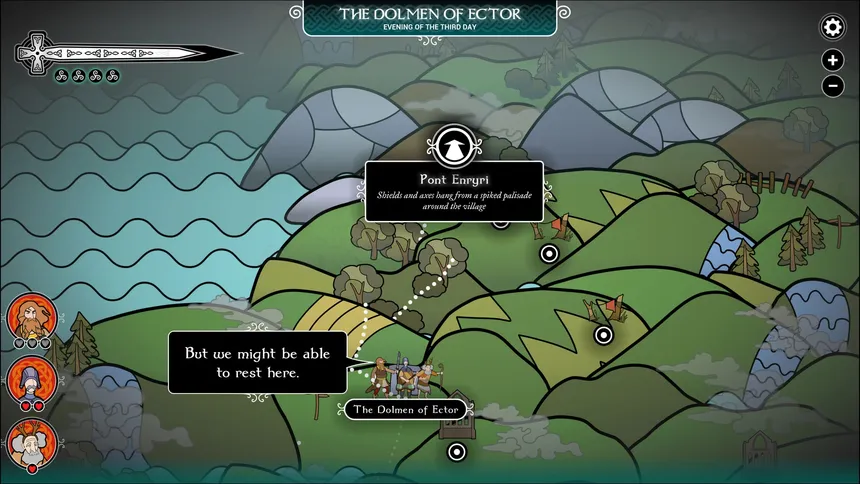 Скриншот 4 к игре Pendragon: Narrative Tactics