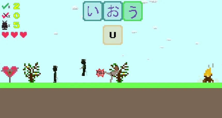 Скриншот 3 к игре Hiragana POW!