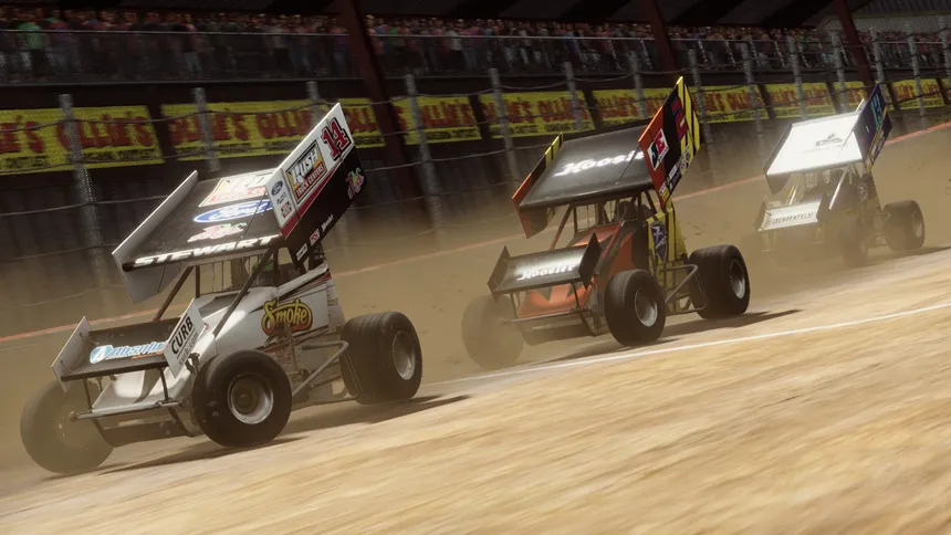 Скриншот 1 к игре Tony Stewart's Sprint Car Racing