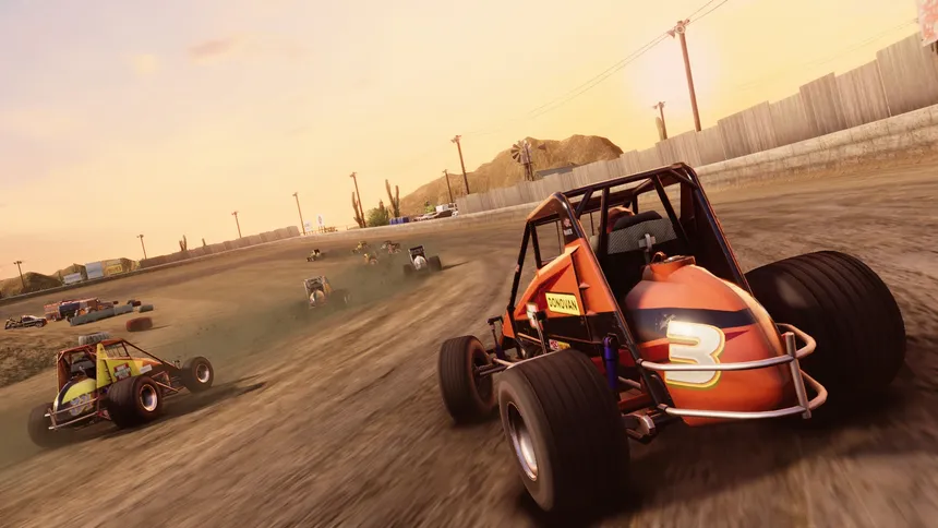 Скриншот 2 к игре Tony Stewart's Sprint Car Racing