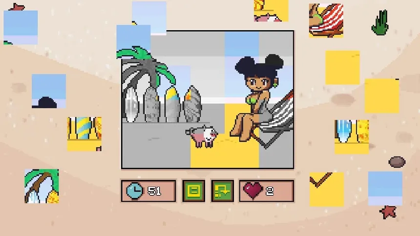 Скриншот 1 к игре Beach anime day