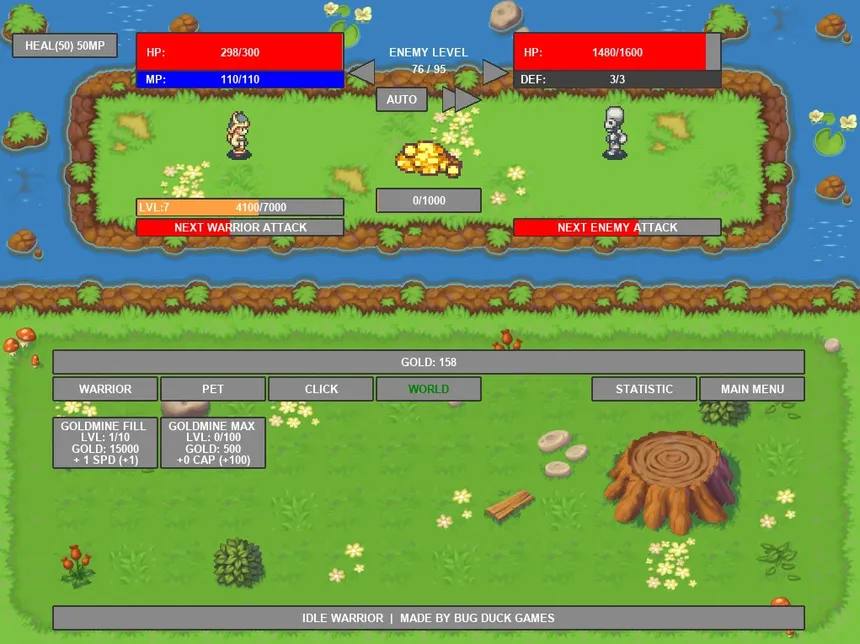 Скриншот 3 к игре Idle Warrior
