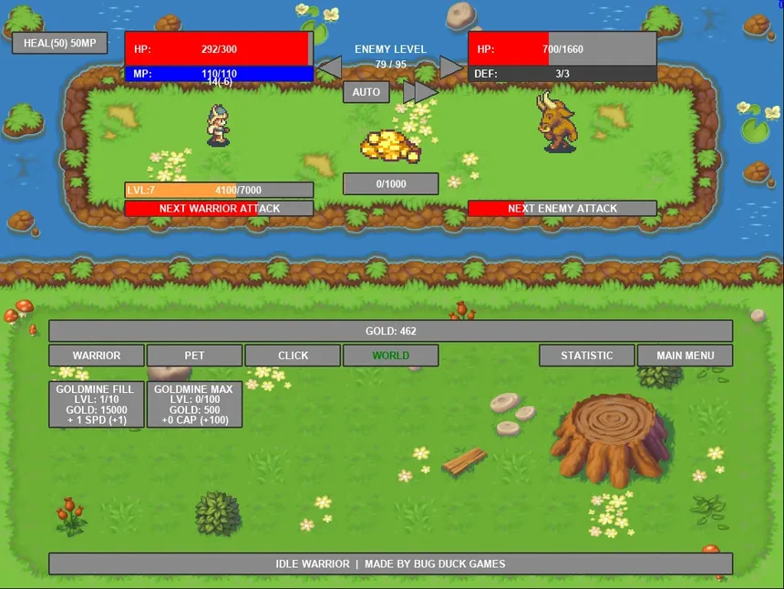 Скриншот 4 к игре Idle Warrior