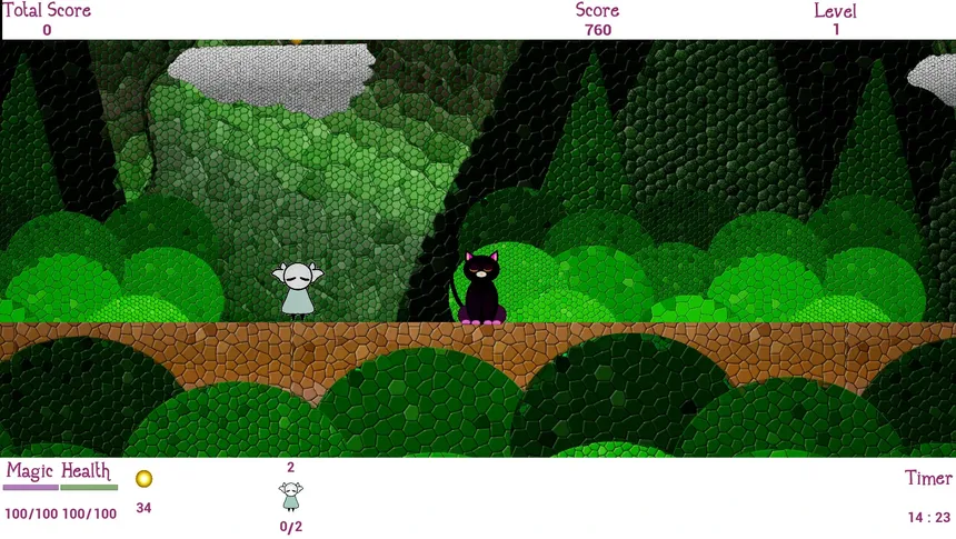 Скриншот 4 к игре Black Cat Adventures