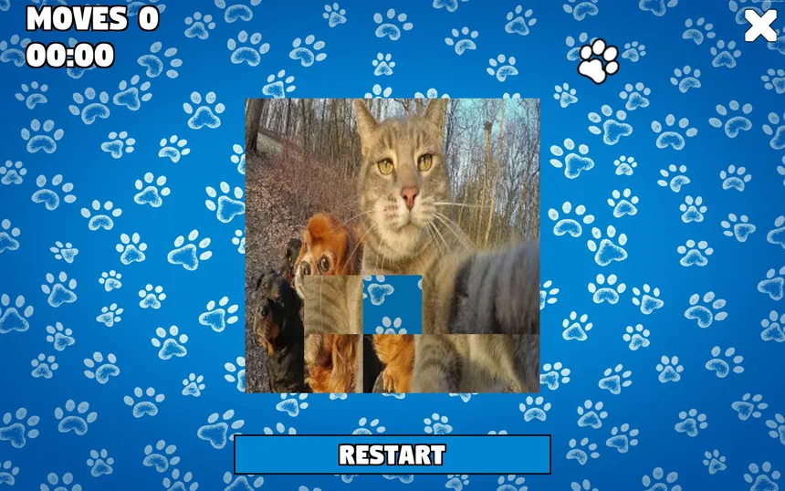 Скриншот 2 к игре CatDog Puzzle