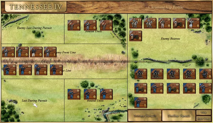 Скриншот 2 к игре Victory and Glory: The American Civil War