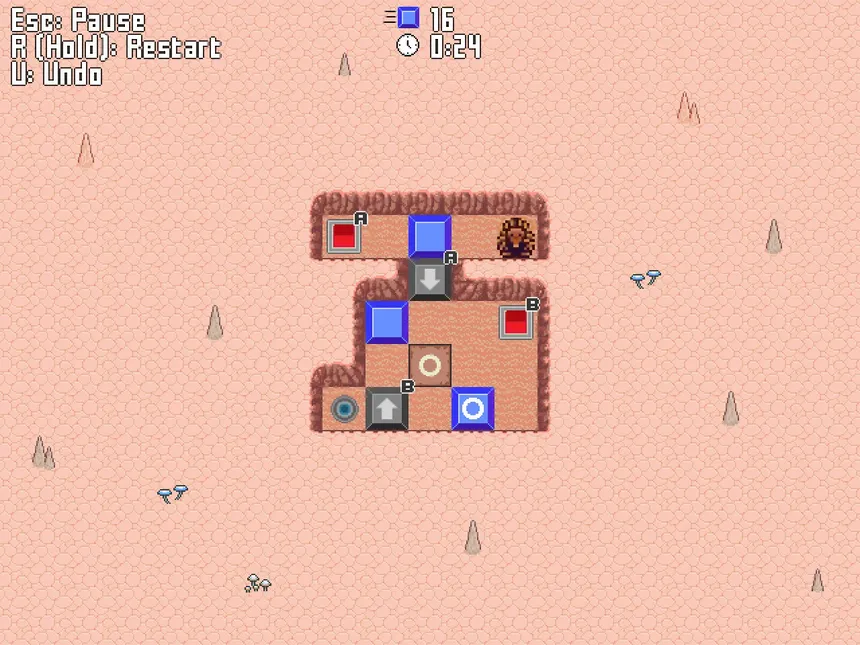 Скриншот 1 к игре Maze Burrow