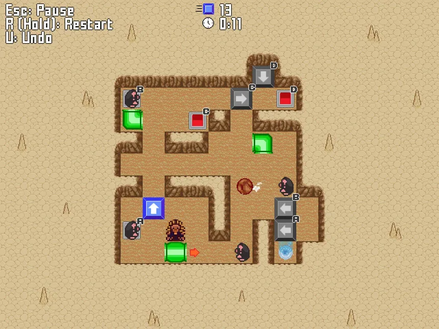 Скриншот 2 к игре Maze Burrow