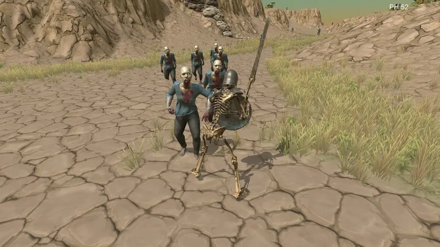 Скриншот 2 к игре Skeleton Warrior