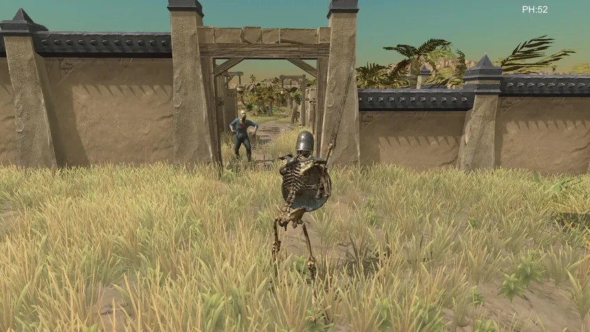 Скриншот 5 к игре Skeleton Warrior