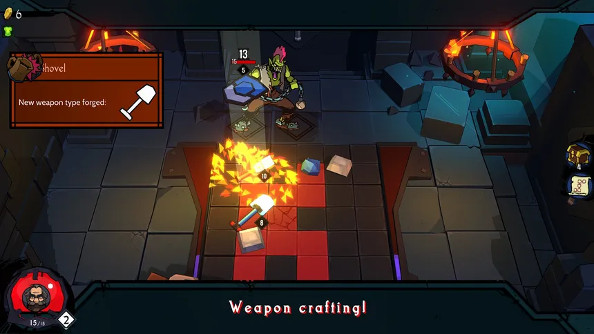 Скриншот 6 к игре Puzzle Forge Dungeon