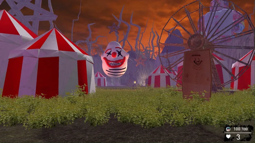 Скриншот 2 к игре Clown Nightmare, Satan's Joke