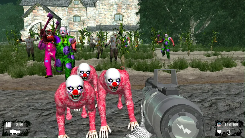 Скриншот 4 к игре Clown Nightmare, Satan's Joke