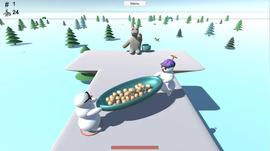 Скриншот 1 к игре Feed The Horsebear