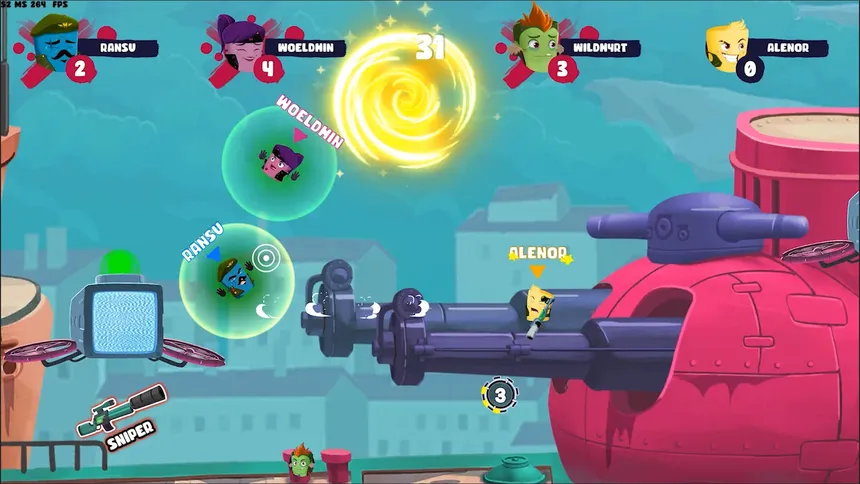 Скриншот 4 к игре Warshmallows