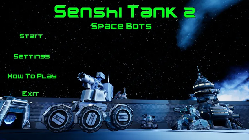Скриншот 1 к игре Senshi Tank 2: Space Bots