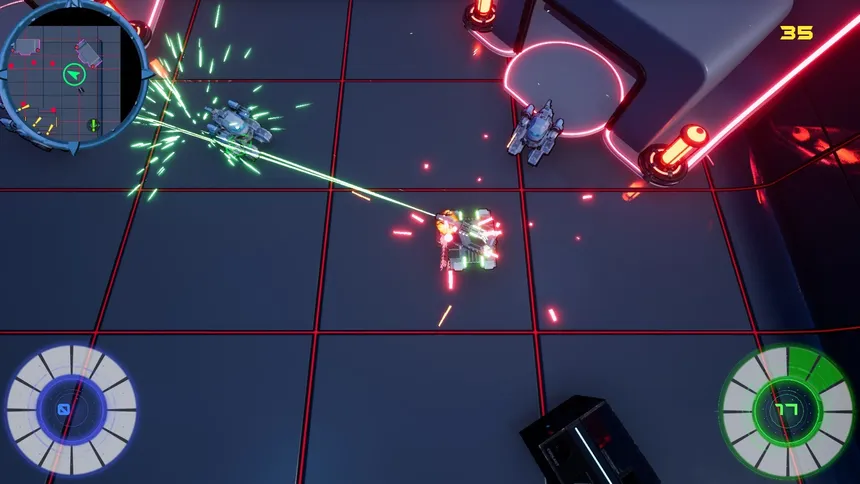 Скриншот 4 к игре Senshi Tank 2: Space Bots