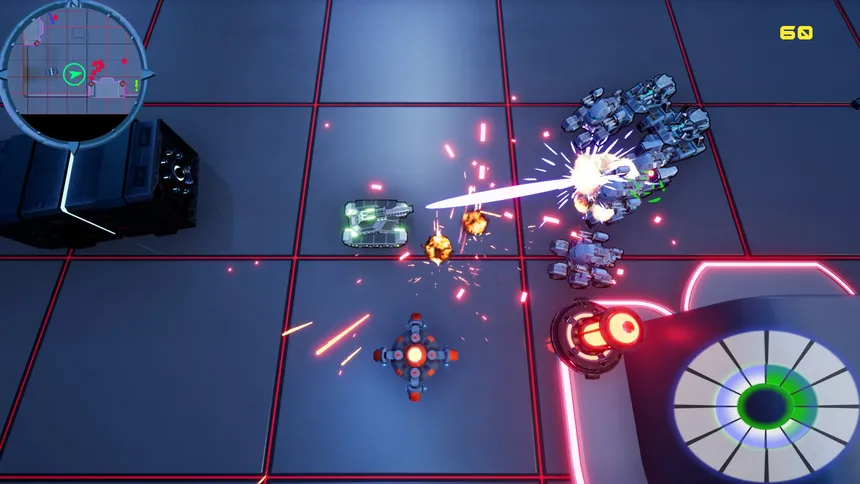 Скриншот 5 к игре Senshi Tank 2: Space Bots