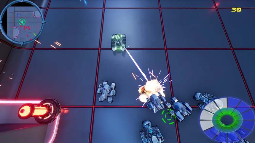 Скриншот 7 к игре Senshi Tank 2: Space Bots