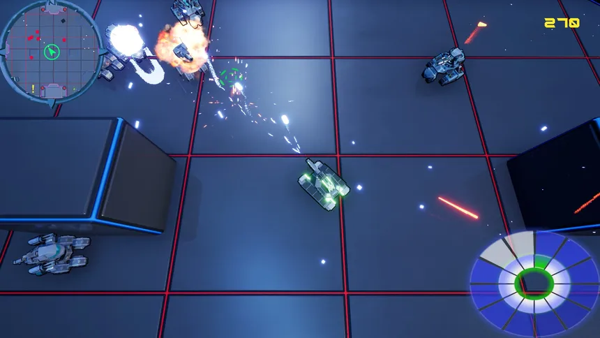 Скриншот 8 к игре Senshi Tank 2: Space Bots