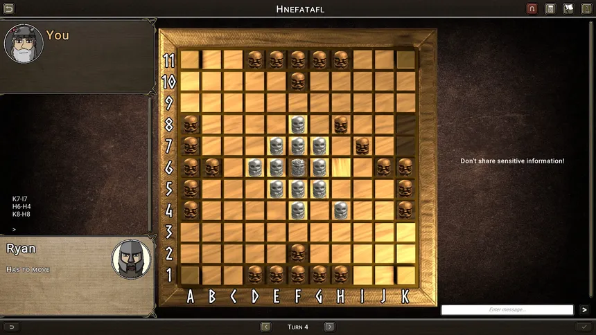 Скриншот 2 к игре Hnefatafl