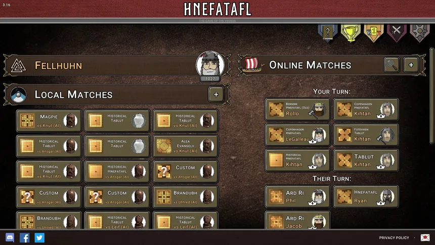 Скриншот 4 к игре Hnefatafl