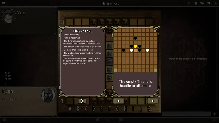 Скриншот 6 к игре Hnefatafl
