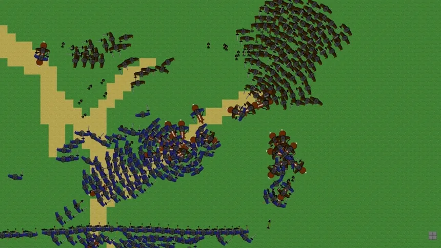Скриншот 2 к игре GOBS - Game Of Battle Simulation