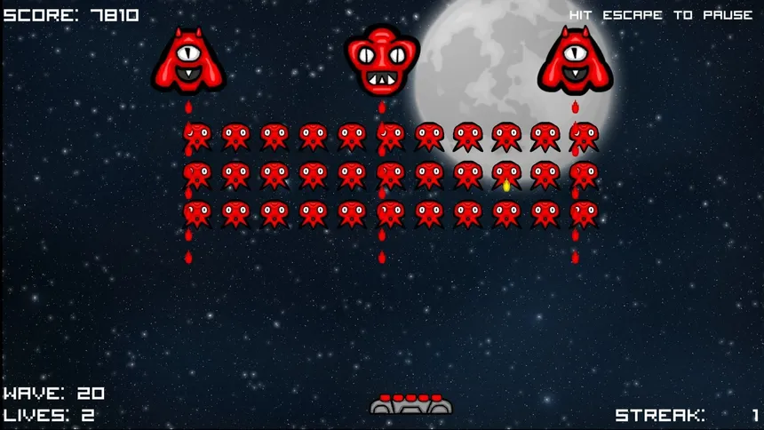 Скриншот 2 к игре Retro Vaders: Reloaded