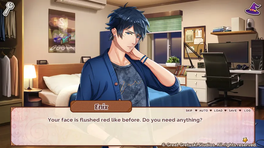 Скриншот 1 к игре Love Spell: Written In The Stars - a magical romantic-comedy otome