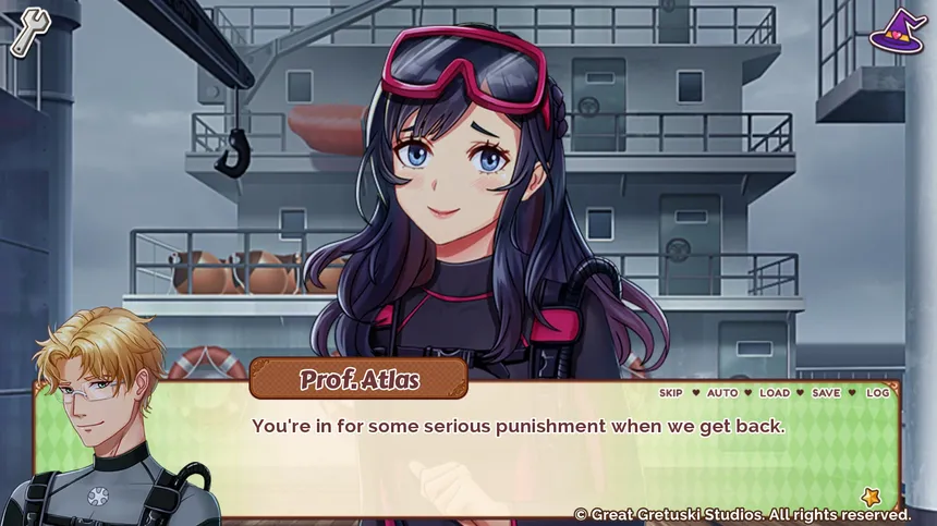 Скриншот 3 к игре Love Spell: Written In The Stars - a magical romantic-comedy otome