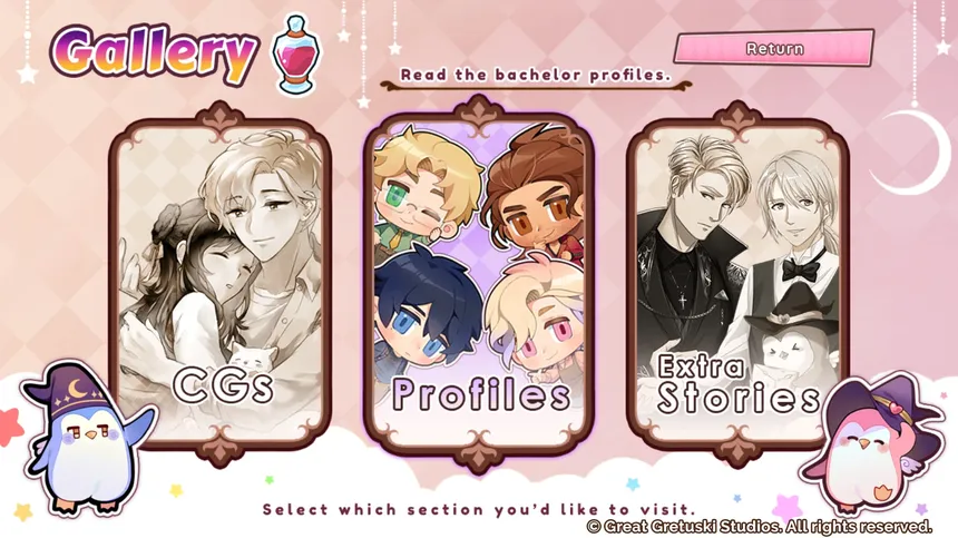 Скриншот 8 к игре Love Spell: Written In The Stars - a magical romantic-comedy otome