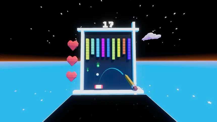 Скриншот 1 к игре Brick Breaker VR