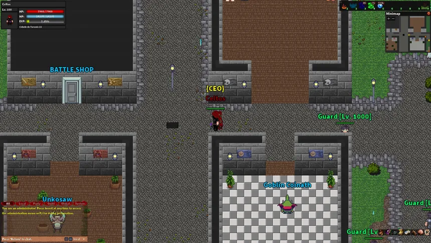 Скриншот 5 к игре Rebornia - MMORPG 2D
